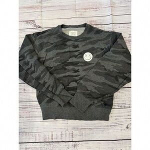 Reflex Men's Camouflage Crewneck Sweater - Dark Gray
